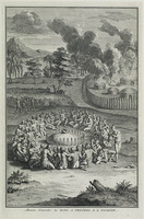 KG 11910
<br/>
Afgoderij: Florida, Begraven van koningen en priesters
<br/>
<em>Picart, Bernard (1673-1733)</em>